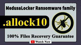 || SOLVED || Pomoch (.allock10) ransomware virus – removal and decryption