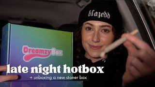 late night h0tbox sesh + unboxing the dreamzy box ️