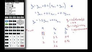 IB MAI HL - 11.08.3 Euler's Method Calculation - GDC