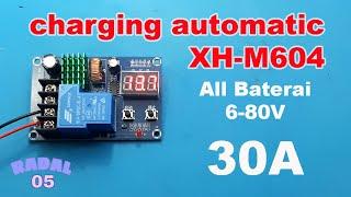 How to set the XH-M604 Automatic Charger Module On Off XHM604 Battery Charger