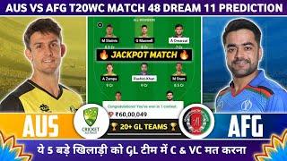 AFG vs AUS Dream11 Prediction|AFG vs AUS Dream11|AFG vs AUS Dream11 Team|