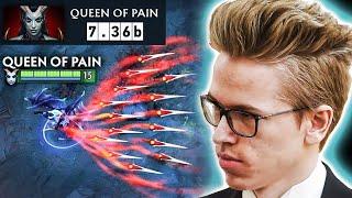 TOPSON shows how 7.36b QUEEN OF PAIN really works !