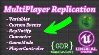 Multiplayer Replication Basics in Unreal Engine - Variables, Events, Classes explained! - UE5 / UE4