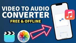 How to Convert Video File to Audio File in iPhone I Video to Audio Converter iPhone