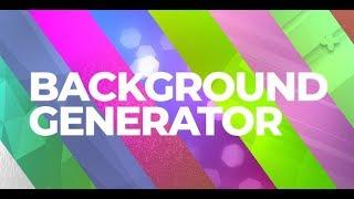 Background Generator  After Effects Template  AE Templates