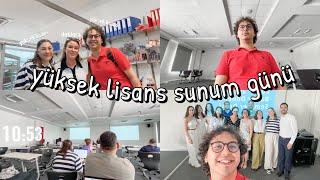 Yüksek Lisans Yapmak  | Bir Günüm