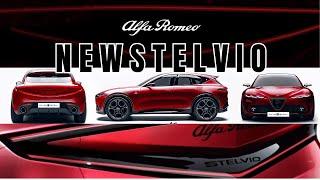 Next Generation Alfa Romeo Stelvio Design Officially Teased and Here's What We know