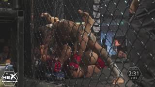 Ashkan Mokhtarian's impressive finish on Hex 5 via TKO