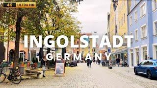 [4K] Old Town Ingolstadt walking tour [Germany  ]