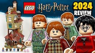 LEGO Harry Potter The Burrow - Collectors' Edition (76437) - 2024 EARLY Set Review & Comparison