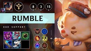 Rumble Support vs Senna - EUW Grandmaster Patch 25.04