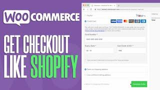 How To Make Woocommerce Checkout Like Shopify | Easy Tutorial (2022)