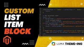 Customise the Luma Theme Category List in Magento 2