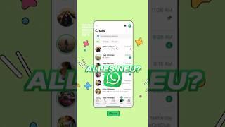 Neue Whatsapp Funktionen - Das ändert sich!  #whatsapp #update