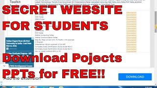 Download Free Projects | Download Free PPT | Study Material