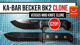 I bought a £20 Becker BK2 clone on AliExpress #bushcraft #knife