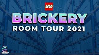 LEGO Room Tour 2021 - Ich zeig dir meine Lager und das neue Youtube Studio | LEGO als Investment