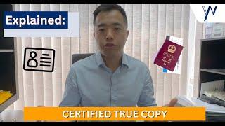 Certified True Copy in Hong Kong [FAQ]