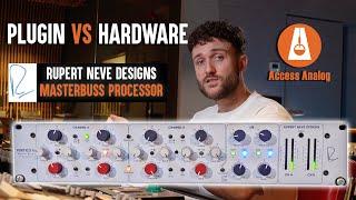 Rupert Neve Masterbuss processor IN THE CLOUD?! Plugin vs Hardware