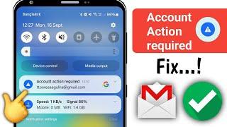 How To Remove Account action required | Google Play services Account action required Android (2024)