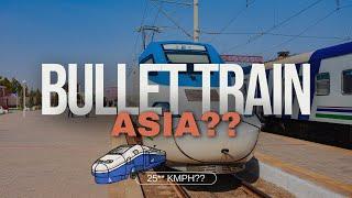 Why AFROSIYOB is The Fastest Train in Central Asia? High Speed Trains of Uzbekistan