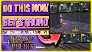 GET RARE LOOT EARLY & EASY - Throne And Liberty Rare Weapon / Armor How To Get