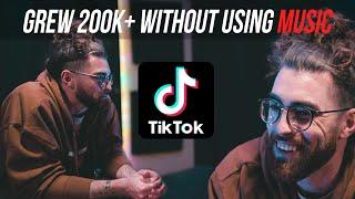 How Nic D Grew Tik Tok to 200k Followers without Using Music