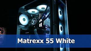 Deepcool Matrexx 55 White ADD-RGB - PC Build (Timelapse)