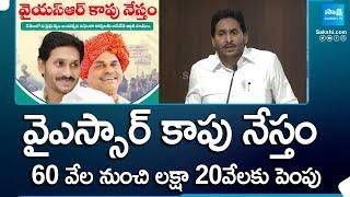 CM YS Jagan About YSR Kapu Nestham Scheme | YSRCP Manifesto 2024 | AP Elections 2024 @SakshiTV