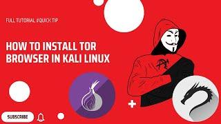 How to Install Tor Browser in  Kali Linux |2022.2