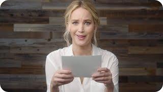 Jennifer Lawrence Helps the Internet Escape Awkward Situations // Omaze