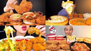 ASMR Fast Food Mukbang Compilation 45 | Fast Food Asmr | Satisfying eating sounds