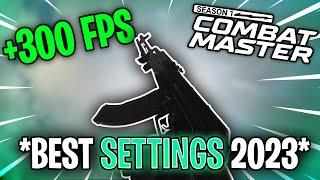 FPS BOOST + BEST SETTINGS IN COMBAT MASTER *2023*