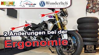 BMW R1250R @WunderlichGmbH  | Ergonomie jetzt viel besser | #motovlog 164