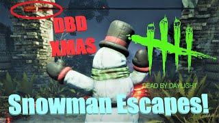 Snowman Escapes! A Very DBD Christmas With AARGG & xTheMeatballx