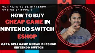 How To Buy CHEAP Game Nintendo Switch Eshop, Cara Beli Game MURAH di Eshop Nintendo Switch