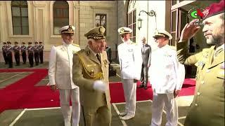 Deuxième jour de la visite officielle du chef d'état major de l'ANP  Said chanegriha en Italie