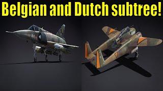 Belgian and Dutch Air Force Subtree! - Seek and Destroy Update Devblog