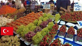 Liman Street Market in Antalya-Konyaalti, Türkiye 2023