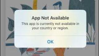 How I Do Fix App Not Available In Your Country Or Region (iOS 14 Fix This App is Not Available 2021)