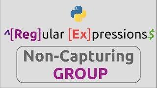 RegEx in  Python (Part-15) | Non-Capturing Groups