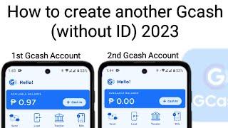 how to create another Gcash without ID || make 2nd account in Gcash no valid ID needed 2023