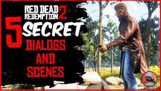 RDR2 : 5 Hidden Scenes And Dialogs We're Not Supposed To See  #rdr2 #arthurmorgan #gaming