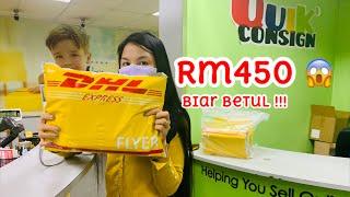 Sending Parcel to UK Using DHL Malaysia || Hantar Barang ke Luar Negara #DHL