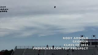 KODY ARNOLD - RAY GUY PROKICKER.COM TOP PROSPECT CAMP 2020 - PUNTING