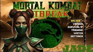 "Mortal Kombat Outbreak (Mugen): Gameplay Épica com Jade em Ação"