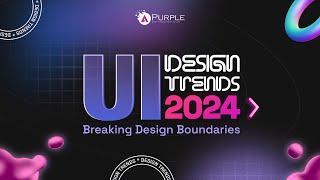 Design Trends in 2024 | UI/UX Design | Mobile App Design l Web Design