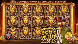 John Hunter and the Book of Tut RESPIN Big Win  650X