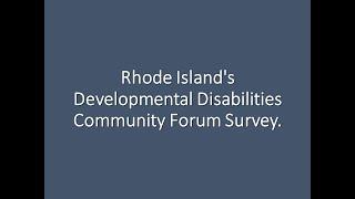 RI DD Forum Survey, 2022, Introduction