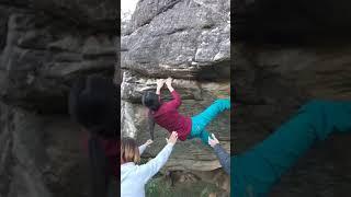 Hillary Step, V9. Grampians